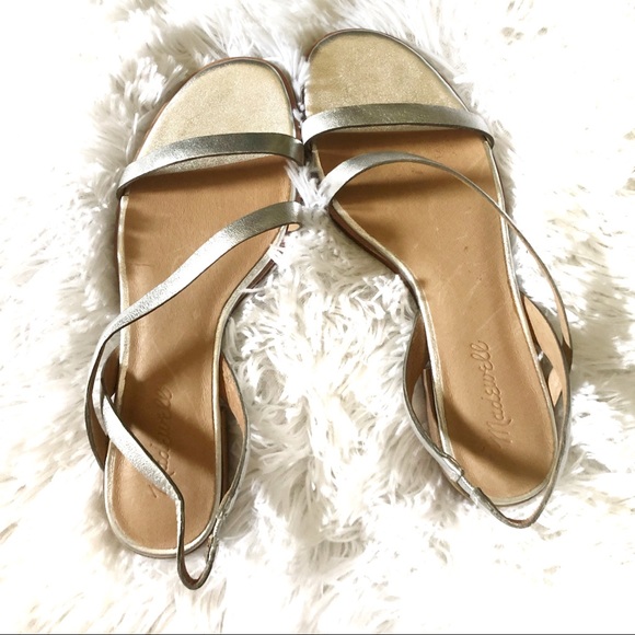 Madewell Silver Heidi Slingback Sandals - 7 - Picture 2 of 10